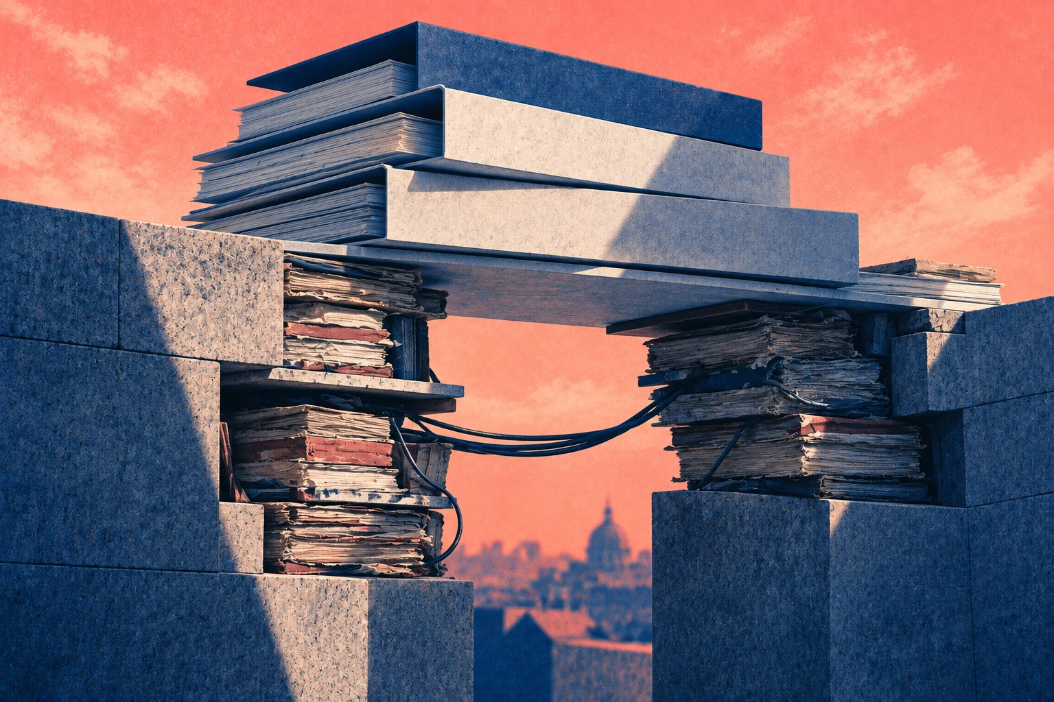 Illustration éditoriale pour « Catalogue open source européen : l'offre sans l'usage »