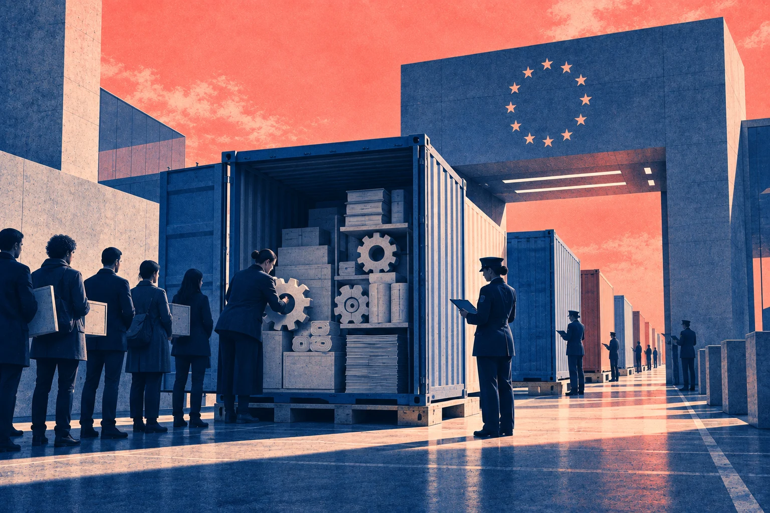 Illustration éditoriale pour « Cyber Resilience Act : le 11 septembre 2026, première échéance dure pour les « stewards » open source »