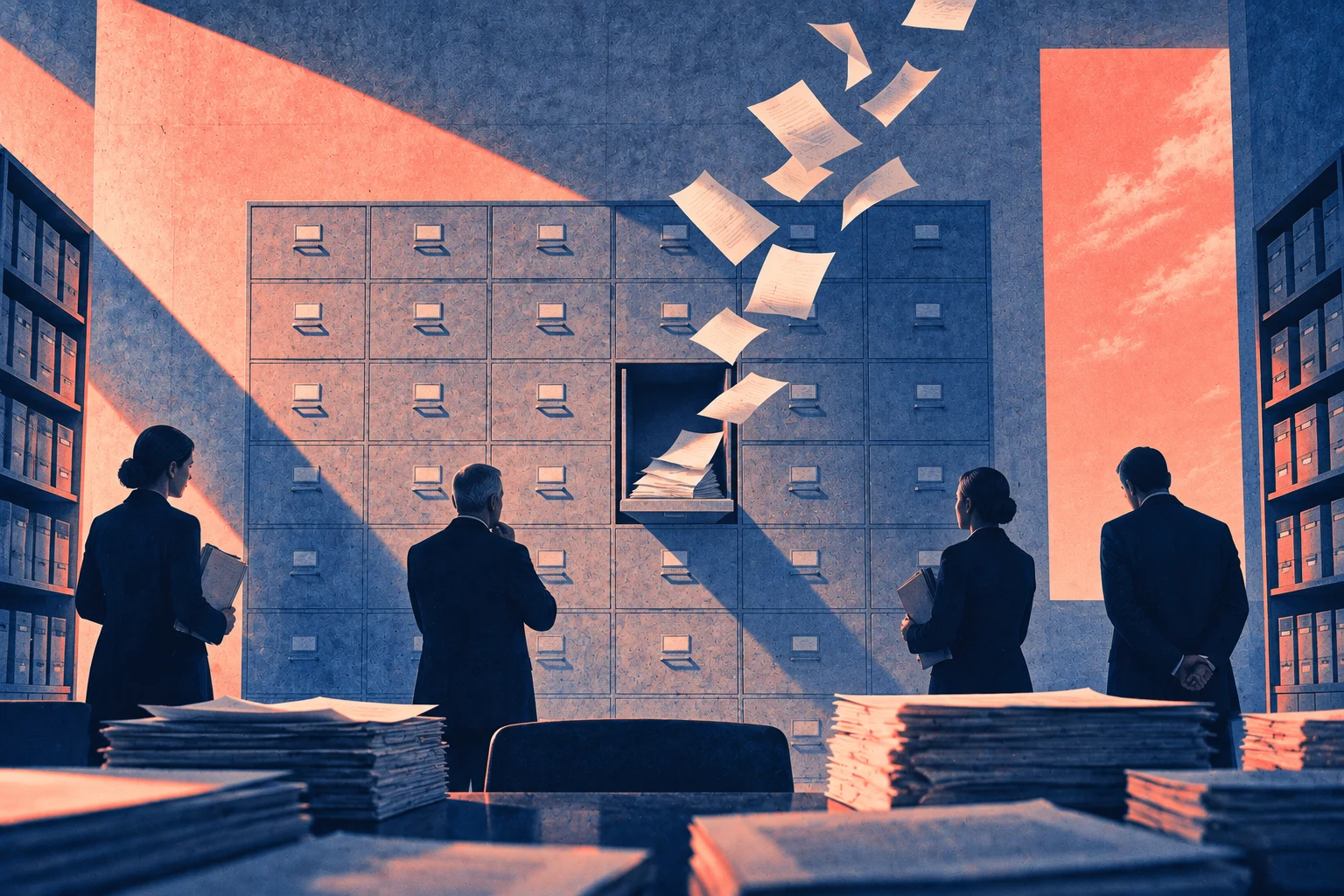 Illustration éditoriale pour « IA agentique : l'État en déploie l'usage, la CNIL et le CIANum en découvrent le trou de responsabilité »