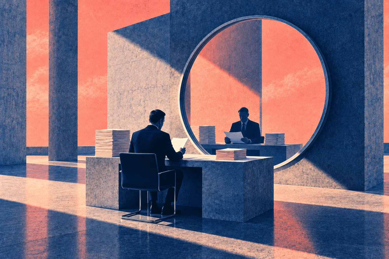 Illustration éditoriale pour « L'EDPS, superviseur de l'IA et juge de lui-même »