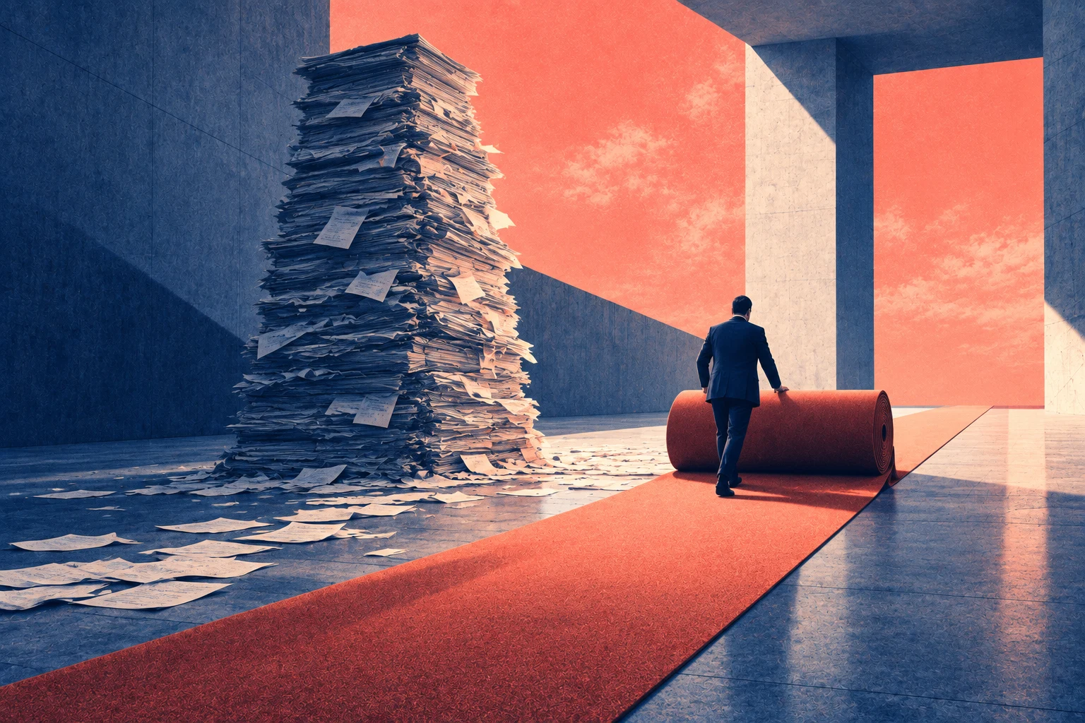 Illustration éditoriale pour « « Notre IA », la doctrine après l'usage »