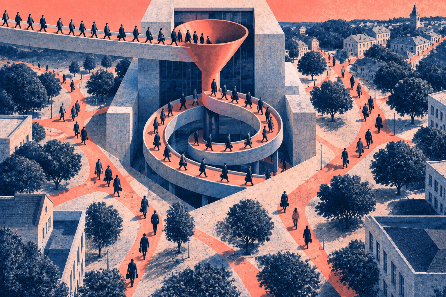 Illustration éditoriale pour « Quand former masque un défaut de conception »