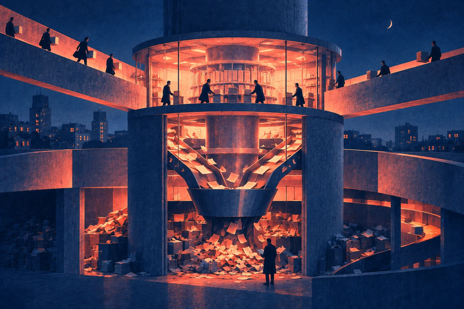 Illustration éditoriale pour « Regrouper l'information : un gain cognitif sous conditions »