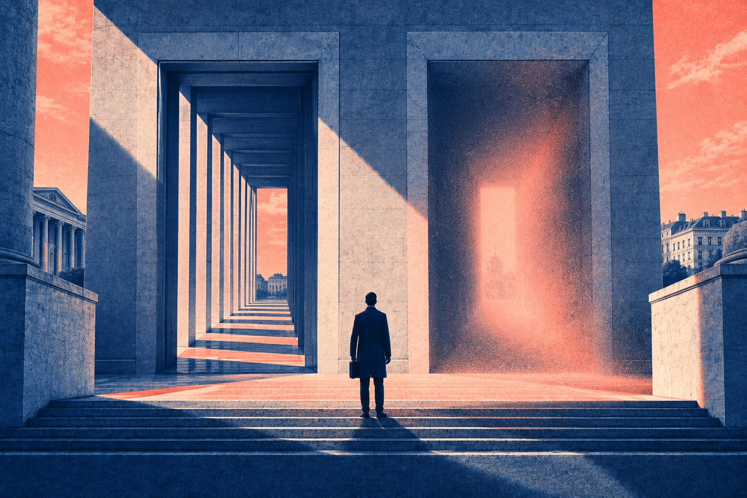 Deux passages institutionnels, l’un structuré et l’autre diffus, face à un agent public